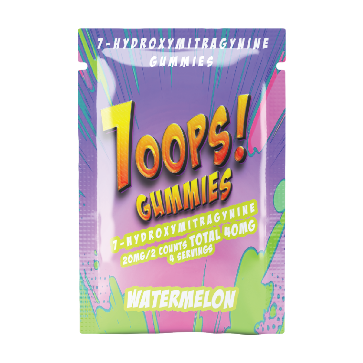 7-HYDROXY | 20MG PER GUMMY-WATERMELON