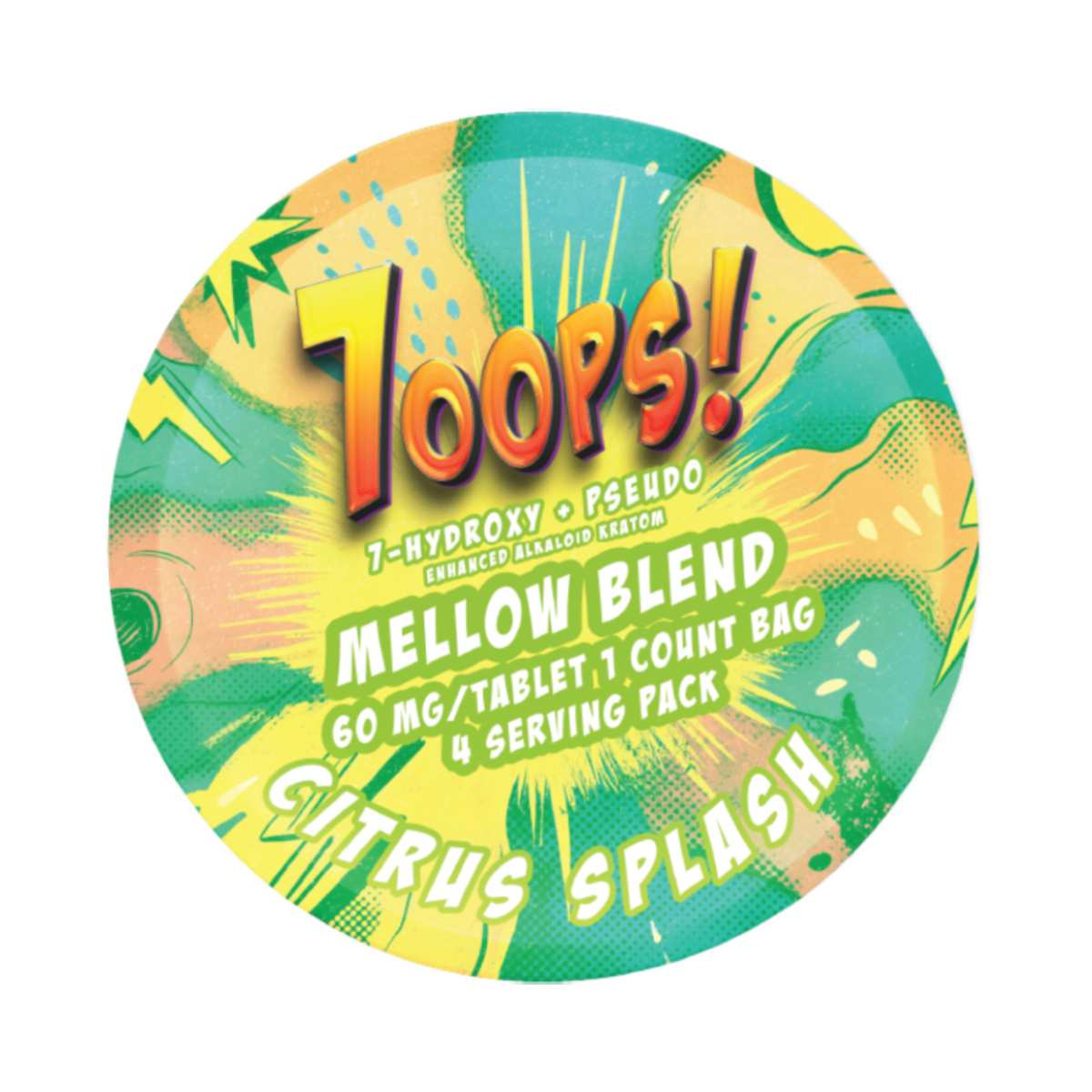 7-HYDROXY | 60MG PER TAB-MIXED BERRY