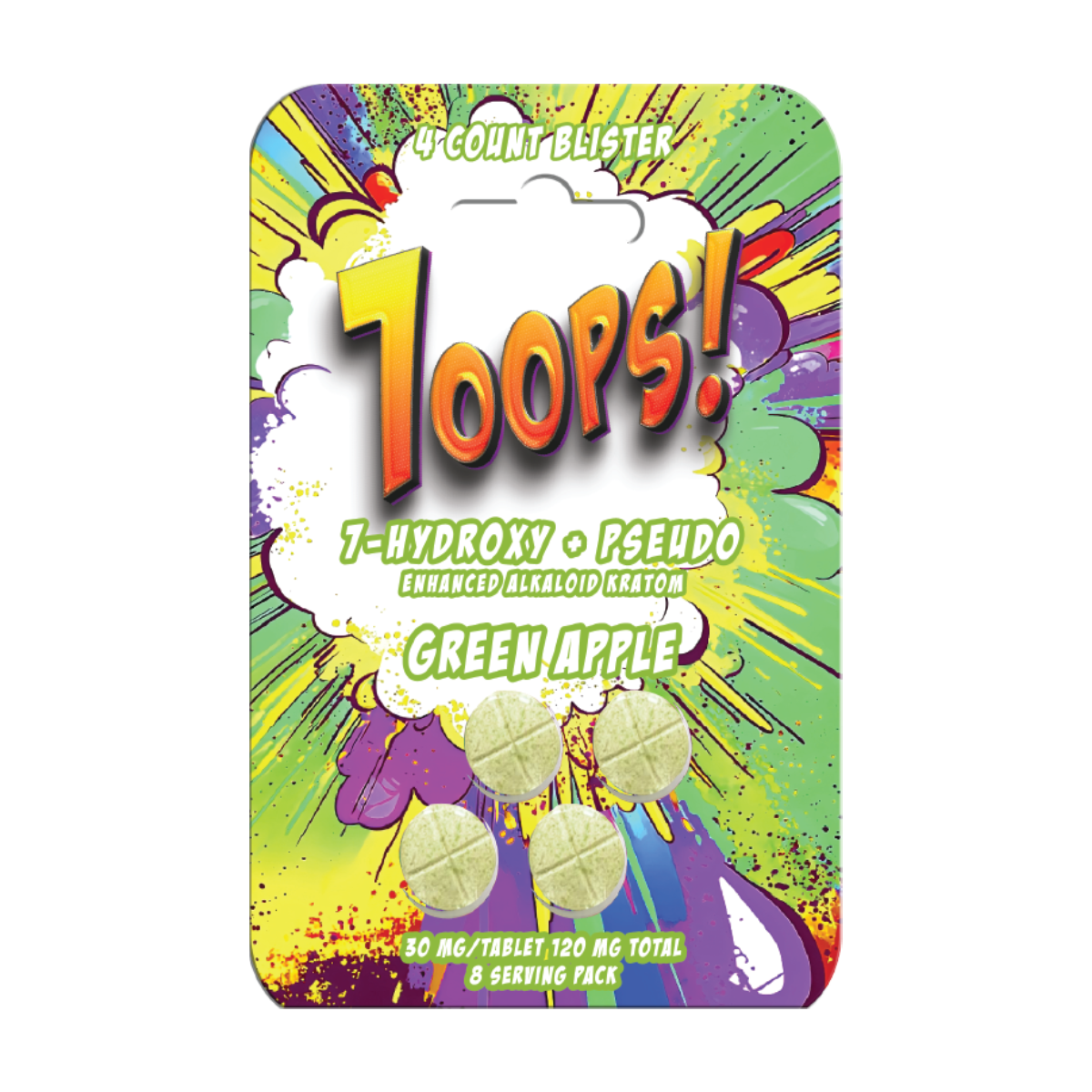 7-HYDROXY + PSEUDO | 30MG PER TAB-WILD CHERRY