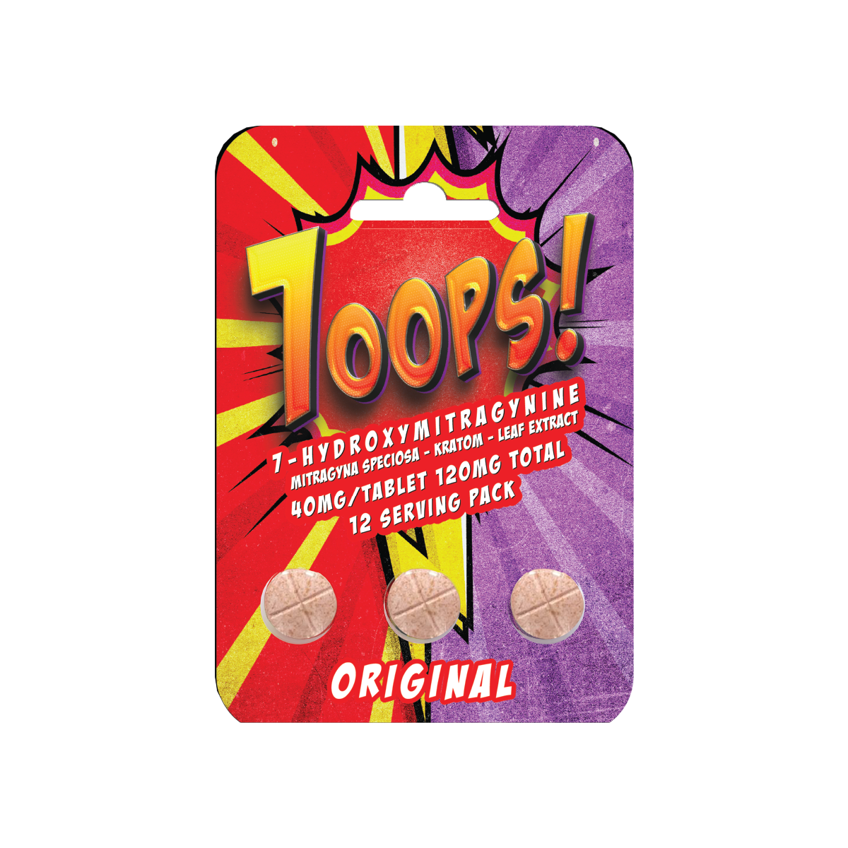 7-HYDROXY | 40MG PER TAB-ORIGINAL