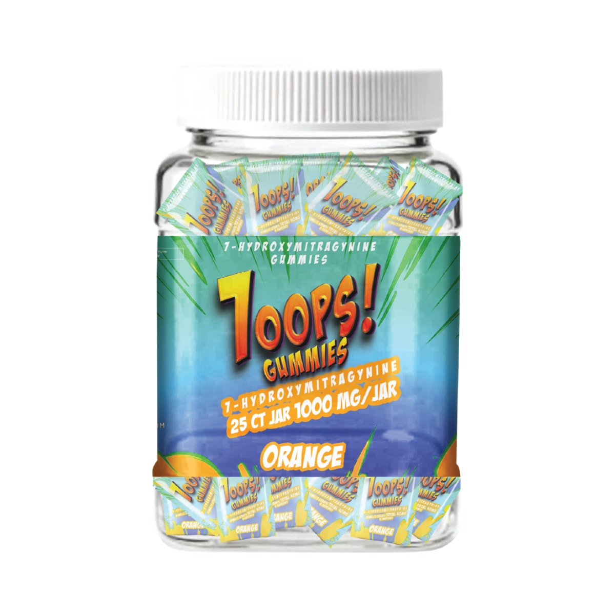 7-HYDROXY | 20MG PER GUMMY-BULEBERRY