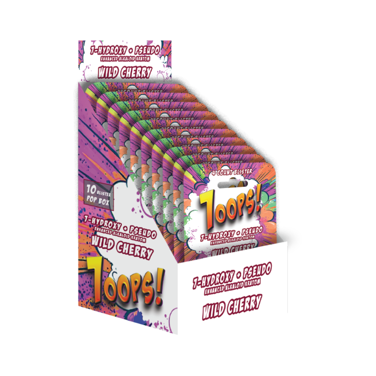 7-HYDROXY + PSEUDO | 30MG PER TAB-WILD CHERRY