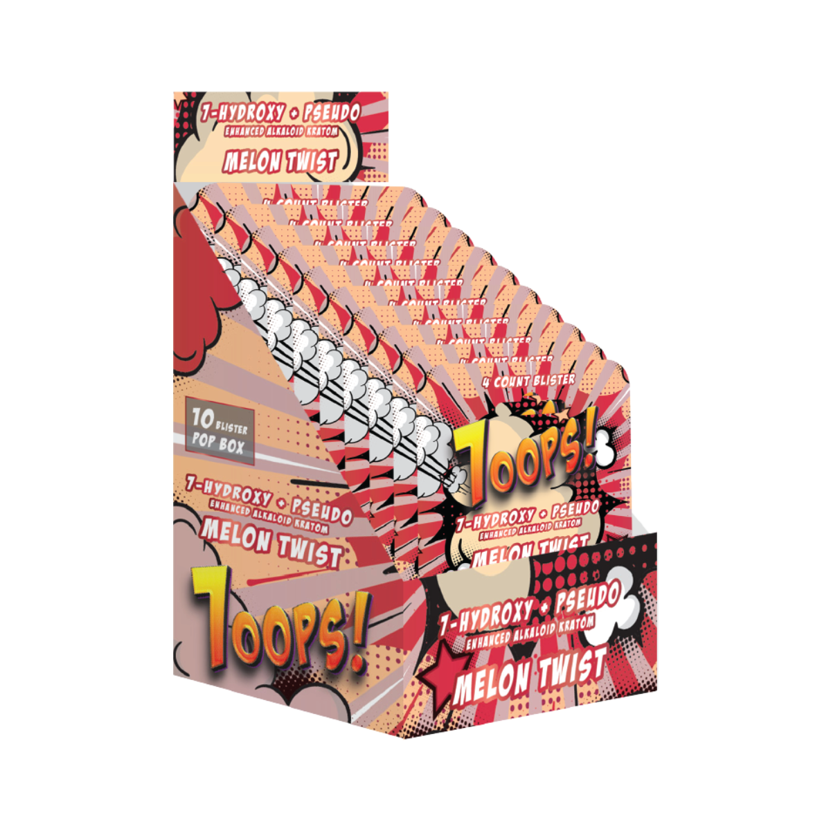 7-HYDROXY + PSEUDO | 60MG PER TAB-MELON TWIST