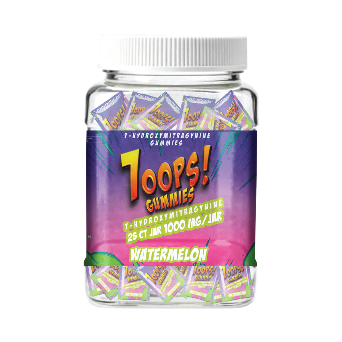 7-HYDROXY | 20MG PER GUMMY-BULEBERRY